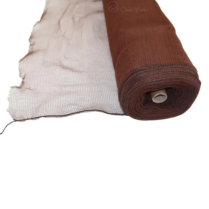 防風ネット 2.0m×50m 4mm目 ブラウン 防風網 風よけネット 農業ネット 【送料無料】