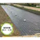 高質防草シート 黒 2m×100m 抗菌剤入り(耐用年数4~6年)厚さ0.4mm 【送料無料】