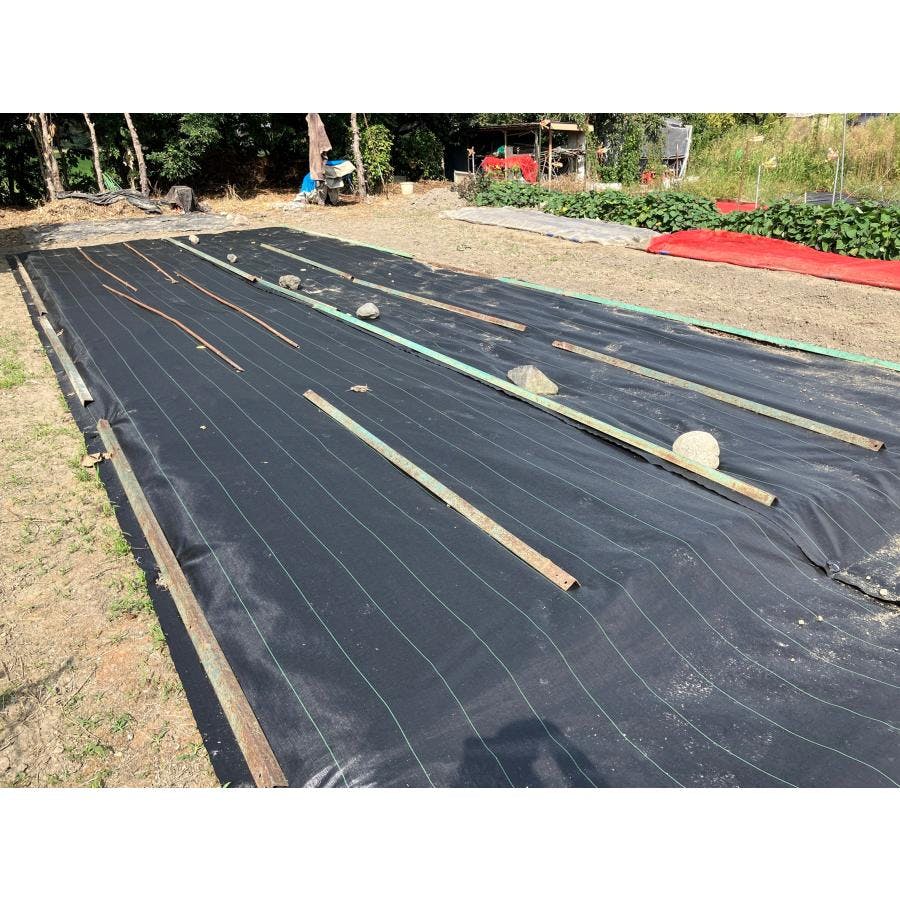 防草シート ハイグレード8 黒 1.5m×50m （耐用年数約8年） 130g/m2