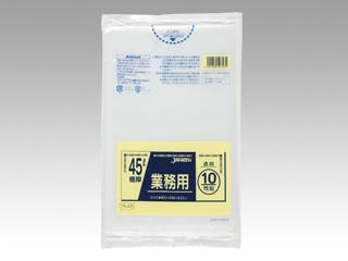 【30点/ケース】LDゴミ袋 ゴミ袋 PL43 透明 0.050mm×45L 10枚入 ジャパックス