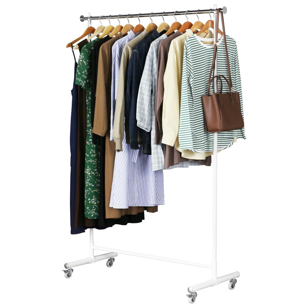 21452【MH-452】ハンガーラック パイプハンガー コートハンガー 高さ