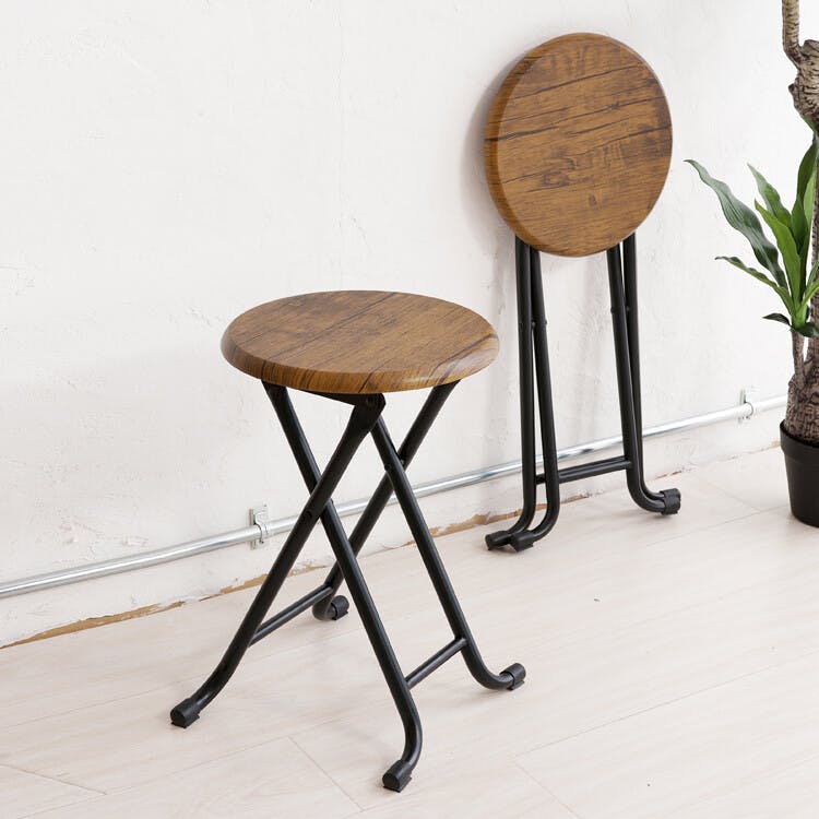 ヴィンテージスツール 【色／ブラウン（BR）】 ヴィンテージスツール