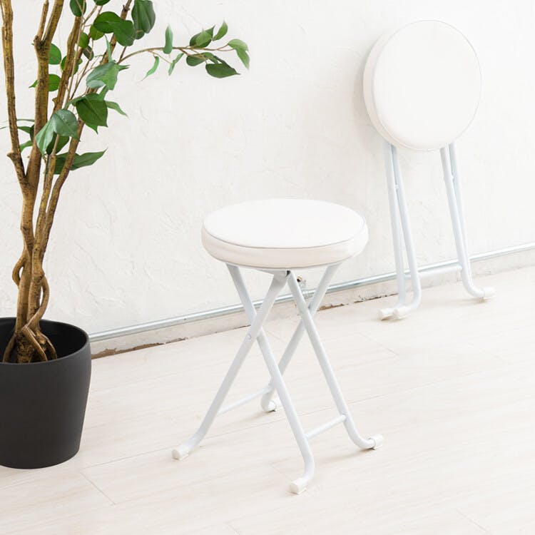 ベーススツール AWH（ホワイト） ベーススツール イス 北欧風