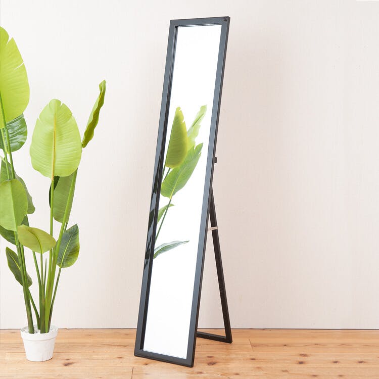 ルックスタンドミラー 【色／ブラック（BK）】 ルックスタンドミラー