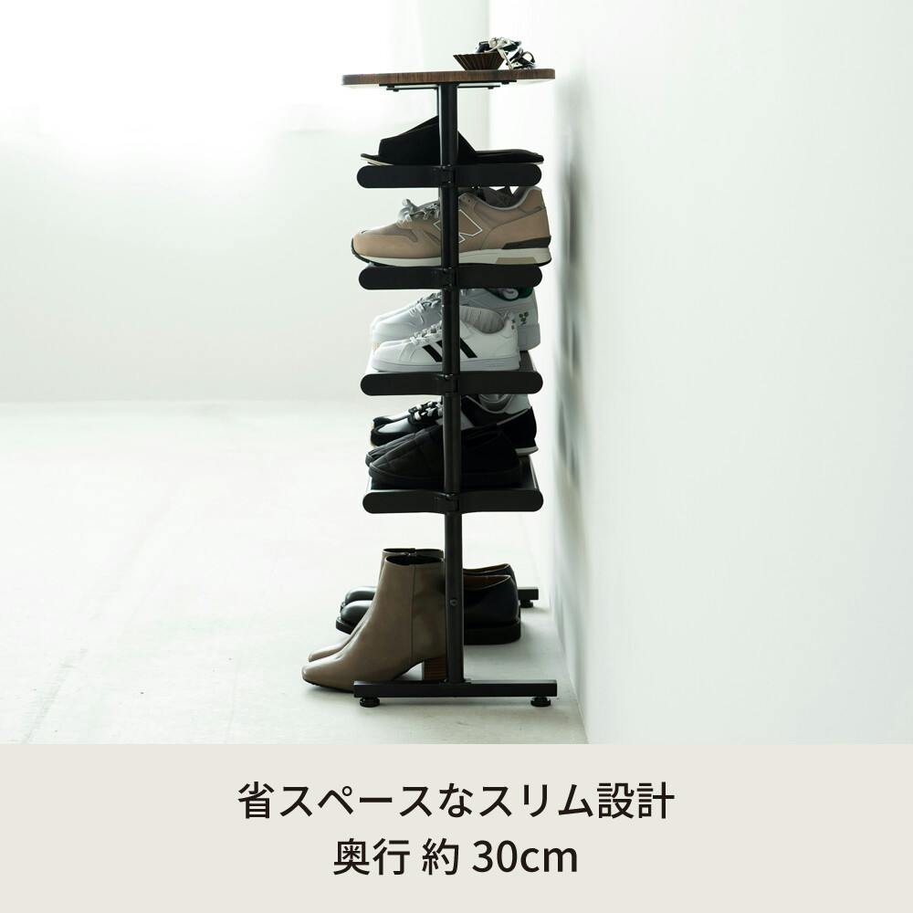 ワンタッチ式可動棚ラック フィット 【色／ウッド（WD）】 ワンタッチ