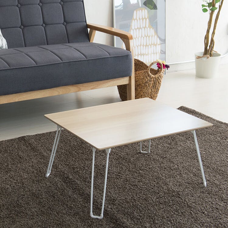 カームテーブル（幅60） 【色／ナチュラル（NA）】 【幅60cm】カーム