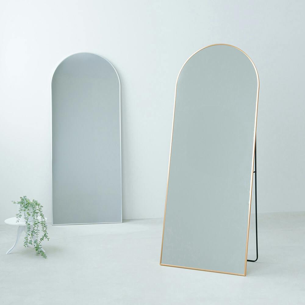 スタンドミラー ルーミー（アーチ）【色／ゴールド（GD）】 スタンド