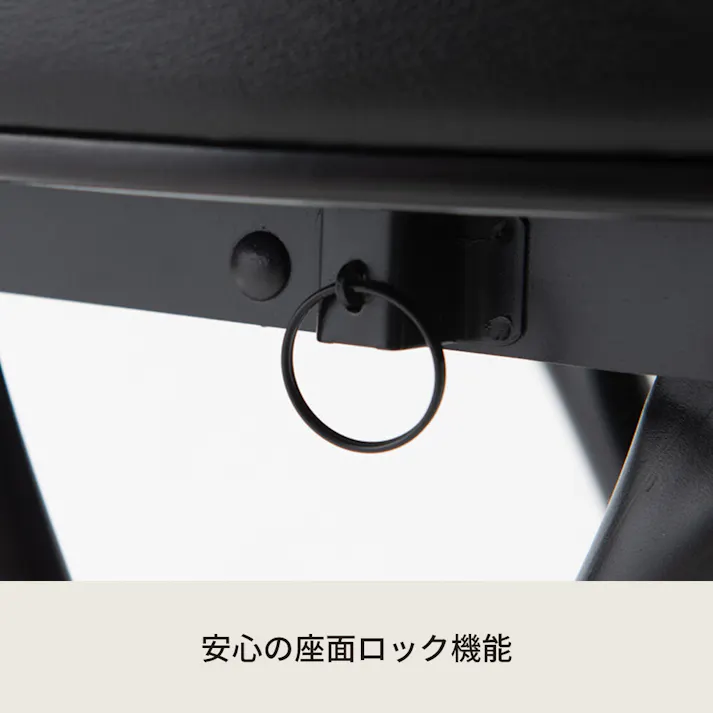 ベーススツール ABK(ブラック) ベーススツール イス 北欧風 折りたたみ 丸イス 完成品 椅子 パイプイス モダン いす ひとり暮らし 【送料込み】 #4532947023027 nagai