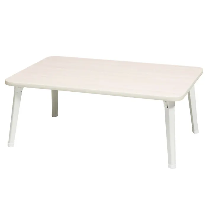 ハウステーブル(幅75) 【色/ホワイト(WH)】 ハウステーブル【幅75cm】 机 折りたたみ 木製 折れ脚 ナチュラル 完成品 ひとり暮らし 【送料込み】 #4532947750305 nagai