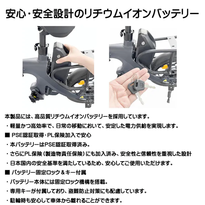 EcoLink エコリンク 免許不要の特定小型原動機付自転車 型式認定取得済(JATA-0165) 公道OK 16歳以上 通勤・買い物に最適 自転車 電動アシスト自転車の次世代電動モビリティです。