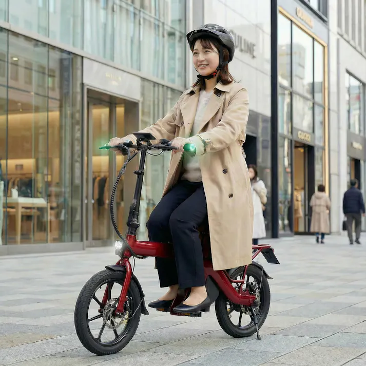 EcoLink エコリンク 免許不要の特定小型原動機付自転車 型式認定取得済(JATA-0165) 公道OK 16歳以上 通勤・買い物に最適 自転車 電動アシスト自転車の次世代電動モビリティです。