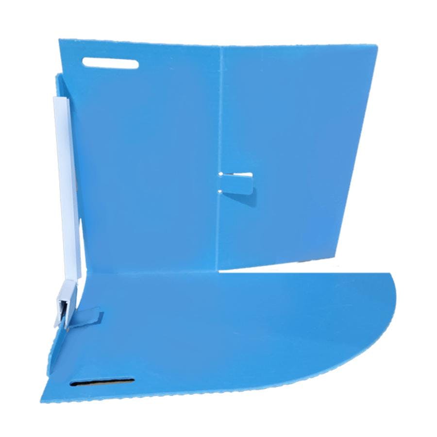 備えあれ板コンパクト コーナーパーツ 水害防止パネル 日大工業 004979 浸水対策 水害対策 洪水対策 台風対策 豪雨対策 止水板 【送料無料】