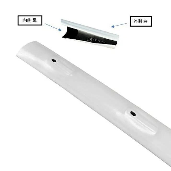TFドリップチューブ 白 (ピッチ 10cm / 厚さ 0.25mm / 長さ 1000m) 点滴灌水チューブ 点滴チューブ フクスイ 【送料無料】