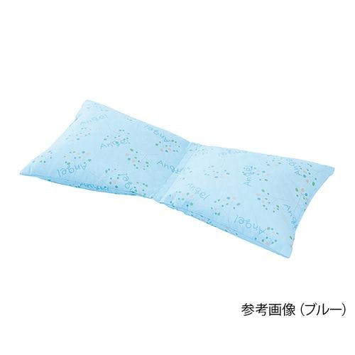 通気ビーズクッション 台形タイプ（小） ブルー (1個)