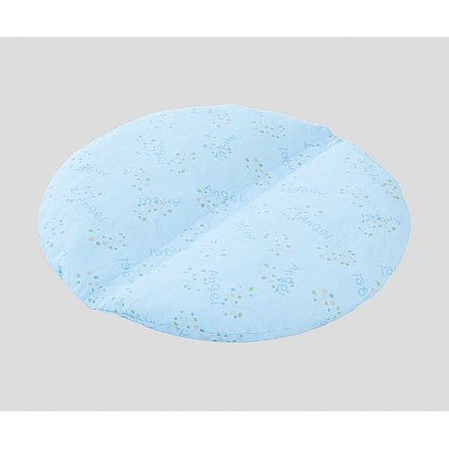 通気ビーズクッション 円型タイプ ブルー (1個)