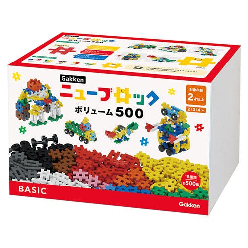 Gakken ニューブロックボリューム500 【ブロック×500】