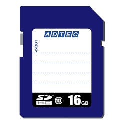 SDHCカード 16GB データ復旧サービス付き AD-SDTH16G/10