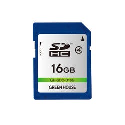 GH-SDC-D16G SDHCカード クラス4 16GB