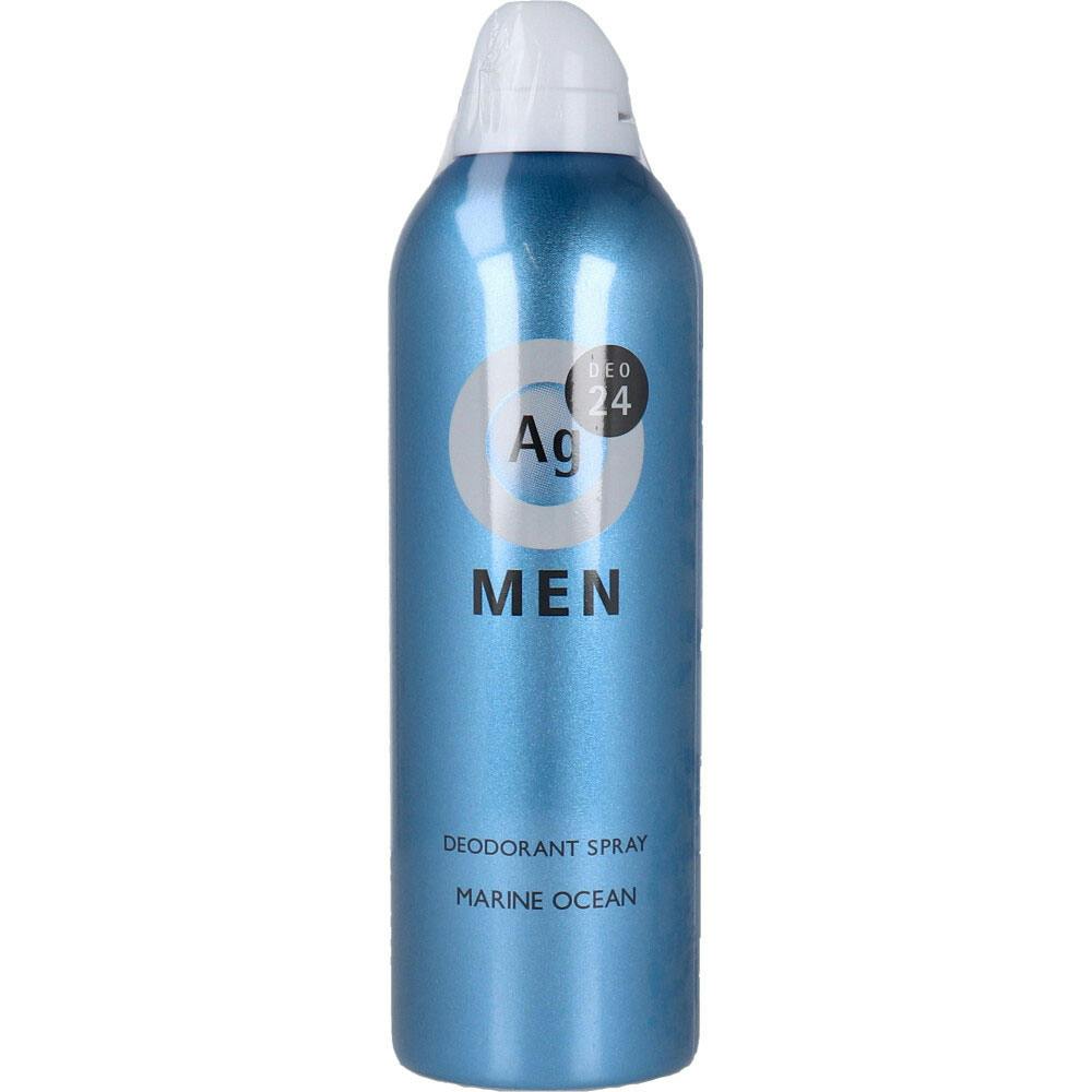 エージーデオ24メン メンズデオドラントスプレー N マリンオーシャン 180g ×1点【送料込み】 ＃4550516493521