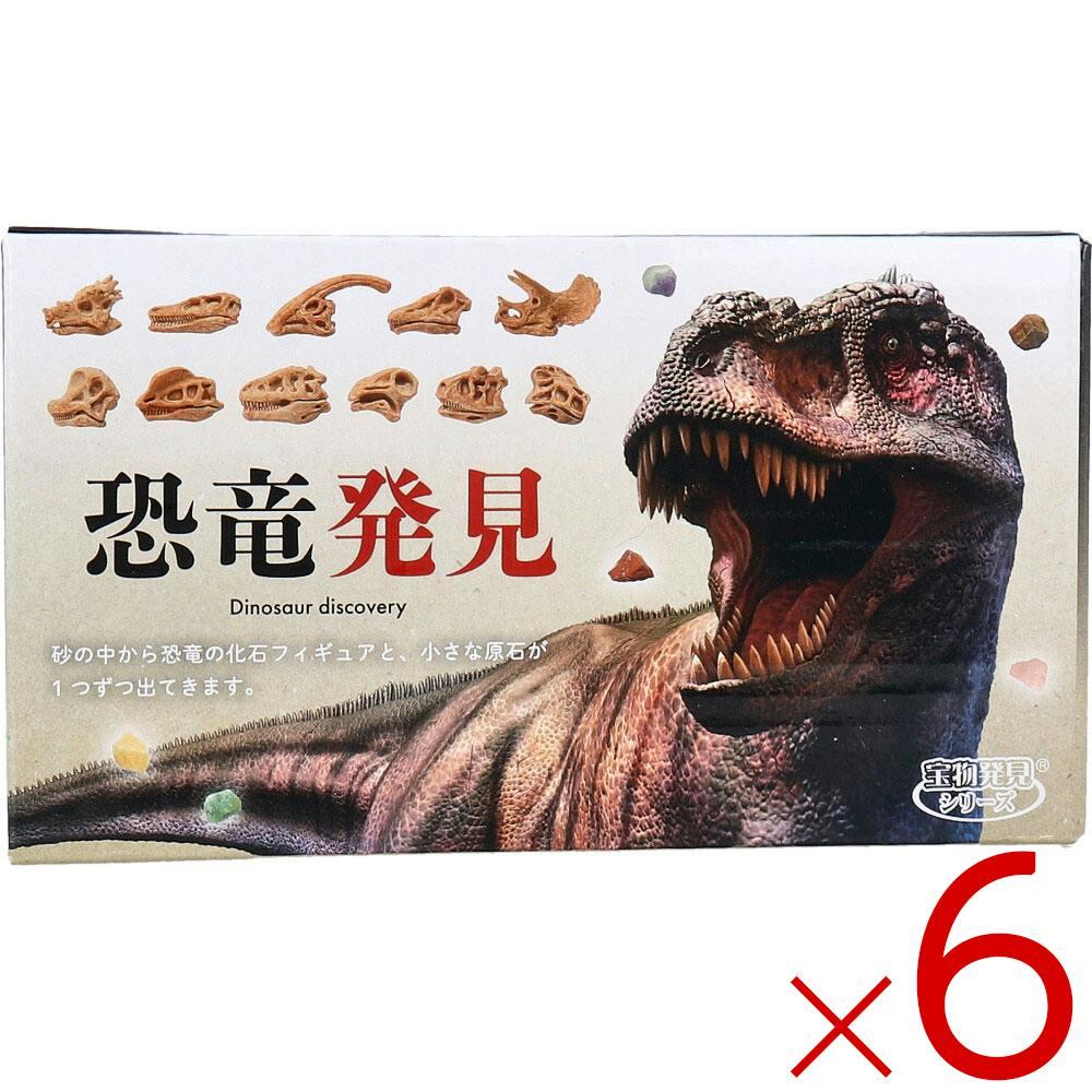 【6点まとめ買い】遊んで学べる科学おもちゃ 宝物発見シリーズ 恐竜発見 1セット ×6点【送料込み】 ＃4535304751489
