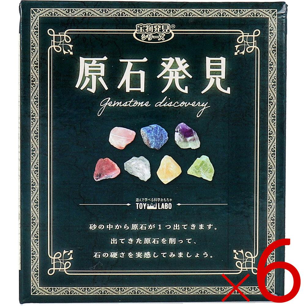 【6点まとめ買い】遊んで学べる科学おもちゃ 宝物発見シリーズ 原石発見 1セット ×6点【送料込み】 ＃4535304745174
