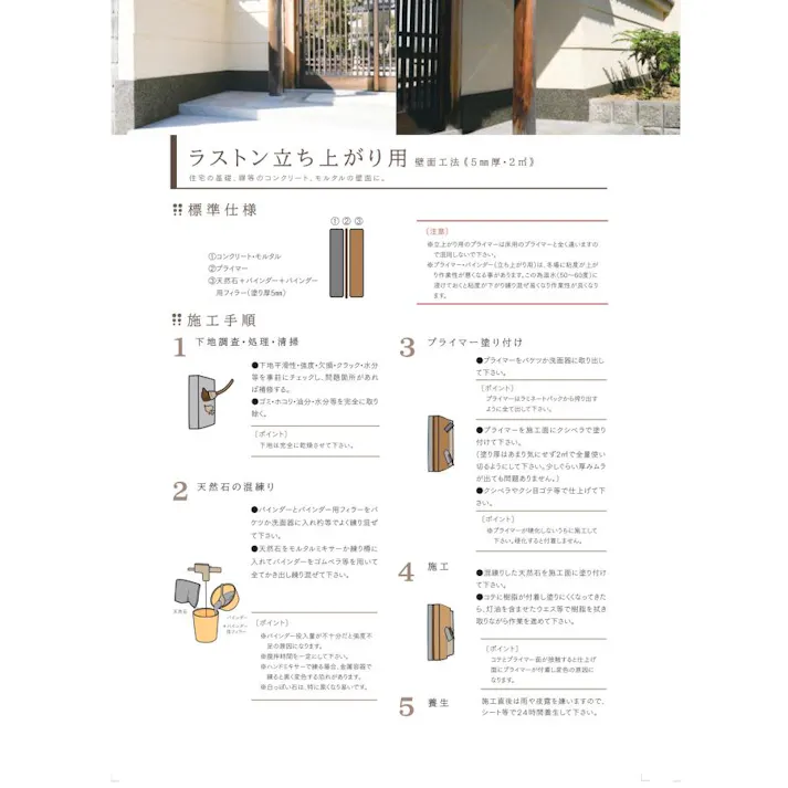 天然石透水性舗装材 ラストン 立上り用 1分石セット 20kg HS376-T 畑中産業 天然石 舗装材 【送料無料】