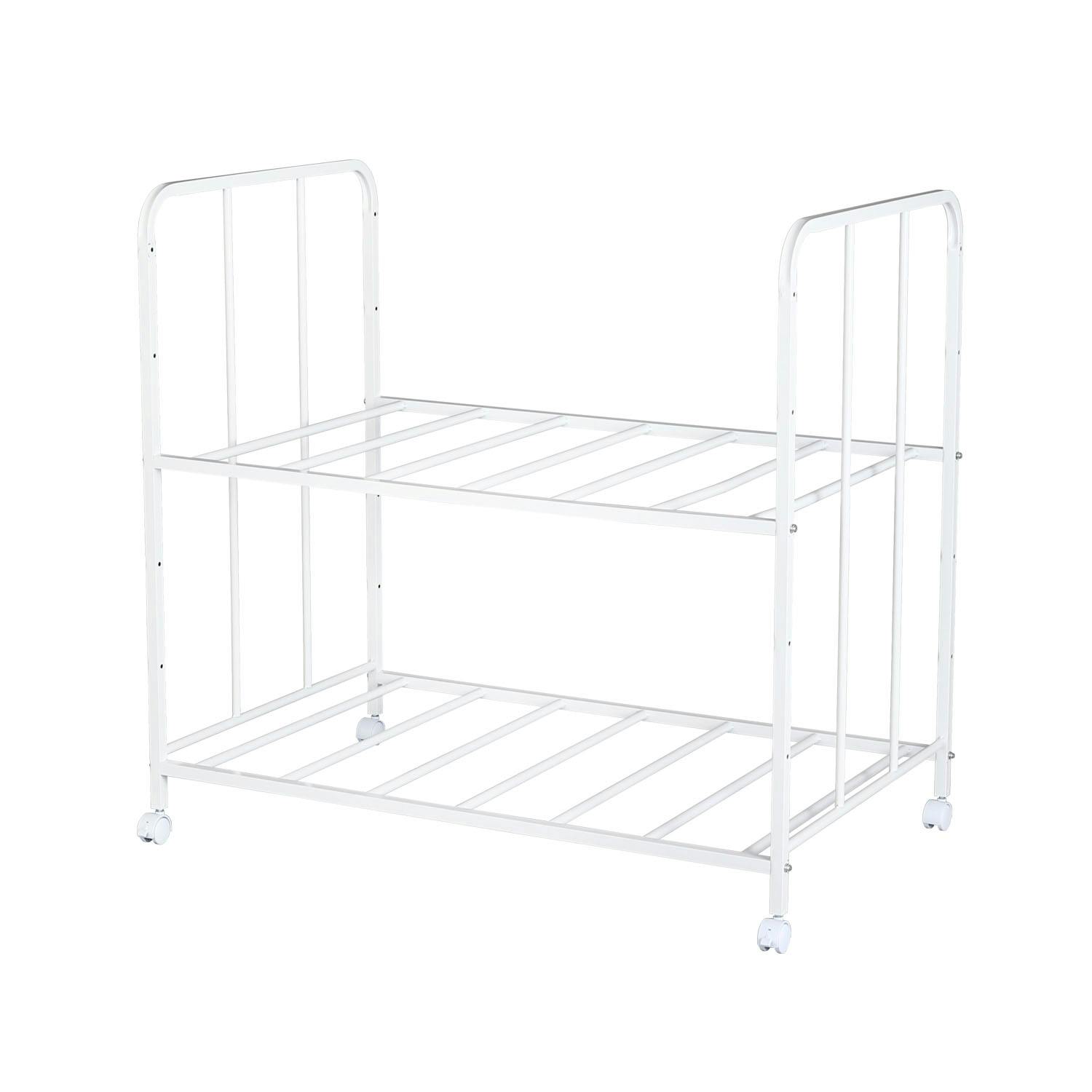 21917【YO-917】 布団 収納 ラック 頑丈 ハイタイプ 棚 2段 日本製