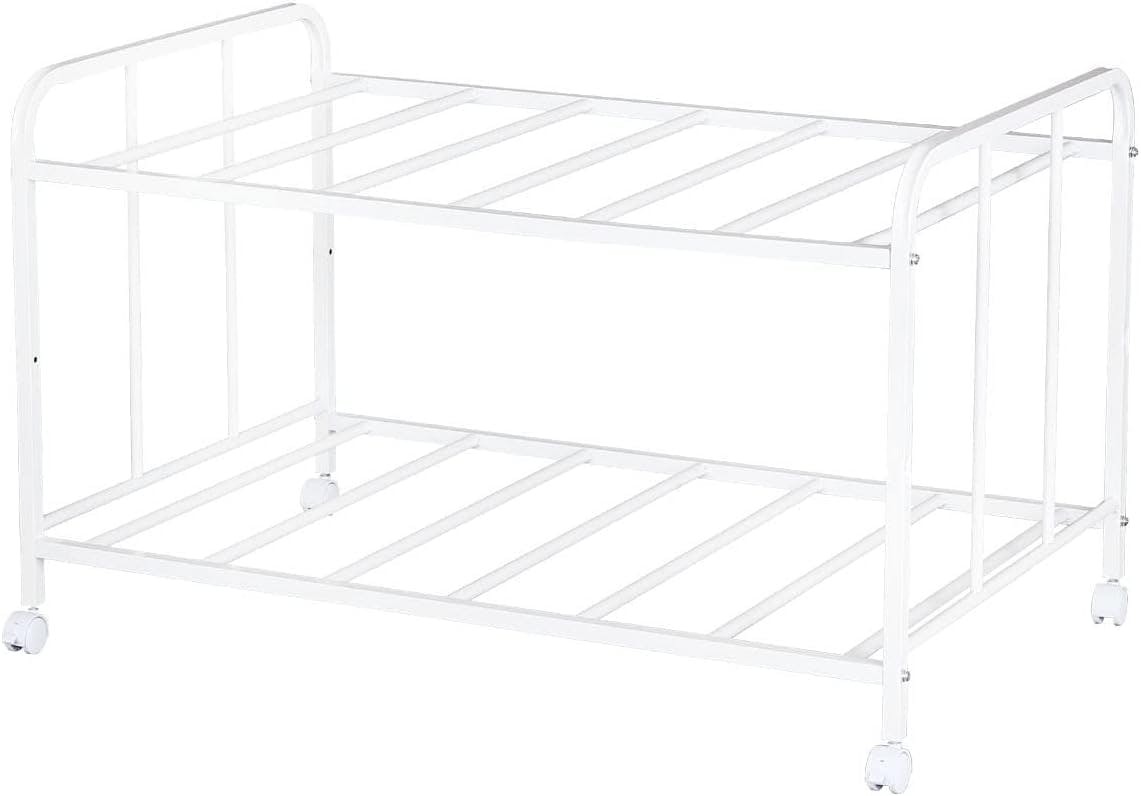 布団 収納 ラック 頑丈 ロータイプ 棚2段 ふとん収納 ふとん ラック 布団 収納 ラック 押入れ 整理棚 ふとん 収納 布団 ラック 布団 干し 整理棚 すのこ 隙間収納 清潔 押入れ収納 キャスター 引き出し 日本製 川口工器 21915【YO-915】