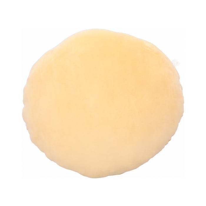 クッション もちもち マシュマロ 気持ちいい 大きい 丸型 ラウンドクッション 丸クッション 枕 背あて 大きめ 直径60cm φ60 イエロー