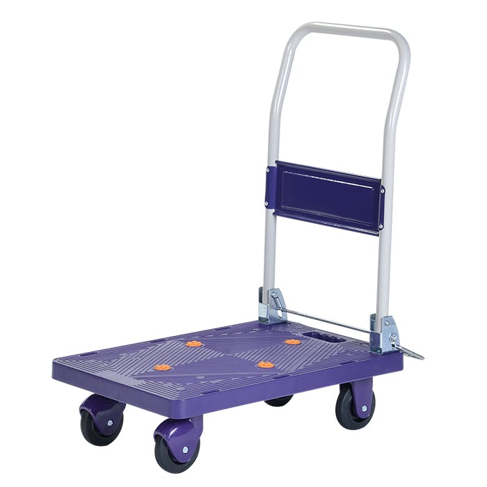 台車 折りたたみ コンパクト 耐荷重120kg 自立 軽量 静音 静音台車 キャスター付き 荷台 運搬 カート 静か 軽い