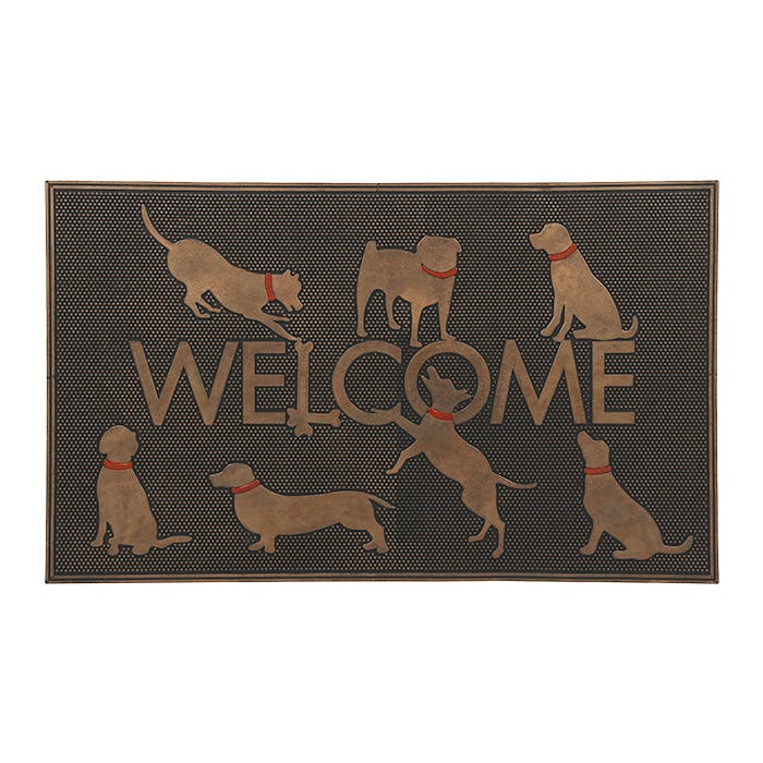 ラバーマット 玄関マット 玄関 ドアマット おしゃれ 屋外 屋内 マット 滑り止め アンティーク調 エントランス 汚れ防止