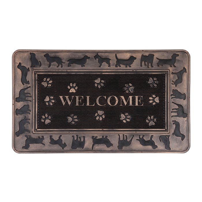 ラバーマット 玄関マット 玄関 ドアマット おしゃれ 屋外 屋内 マット 滑り止め アンティーク調 エントランス 汚れ防止