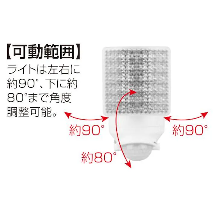 センサー ライト CLS-100 人感 屋外 ソーラー ライト LED クランプ 分離 玄関 灯 照明 明るい 明暗センサー パネル 分離型 太陽光 防雨 壁 防犯ライト 4570000081706