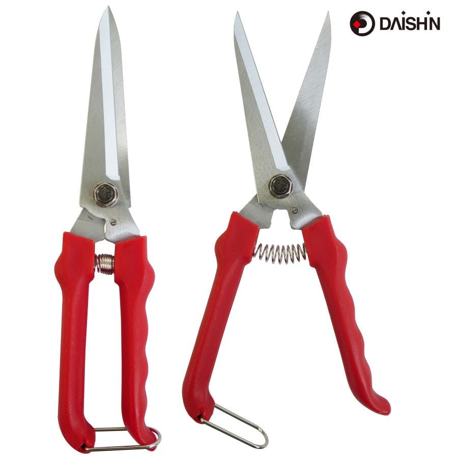 大進 万能 剪定鋏 ロング 225mm 園芸用はさみ 枝きりはさみ 果樹 庭木の剪定 盆栽　剪定道具　庭園作業 剪定ばさみ 剪定鋏 ハサミ 4939736501467