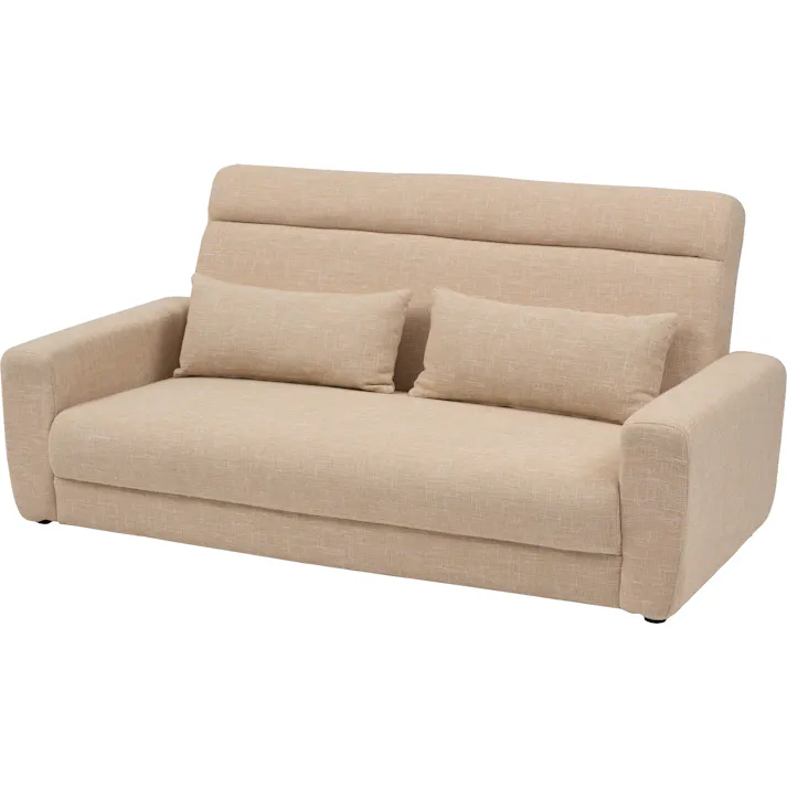 ノルム /色:ベージュ / 幅150×奥行78×高さ84×座面高42cm 組立式 【送料込み】