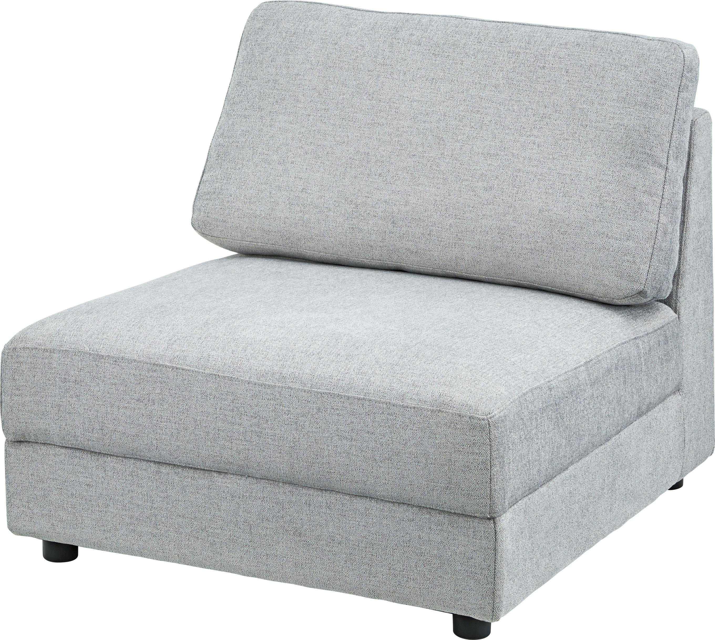 イーズ ソファ S　／色：グレー　／　幅86×奥行98×高さ83×座面高41cm　ねじ込み式 【送料込み】