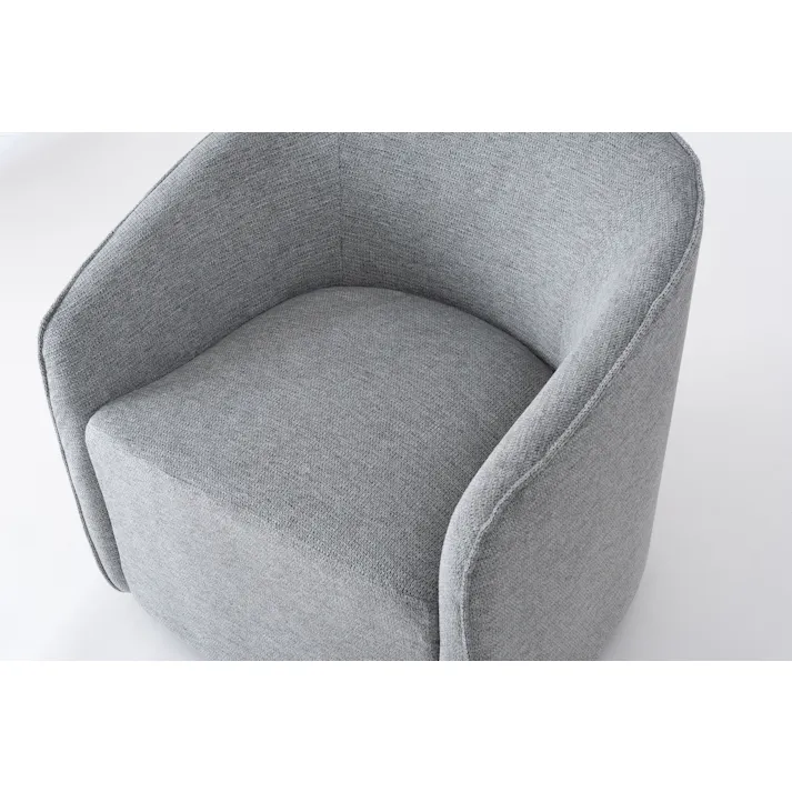 ラウンジソファ /色:ライトグレー / 幅74×奥行72×高さ73×座面高43cm 完成品 【送料込み】