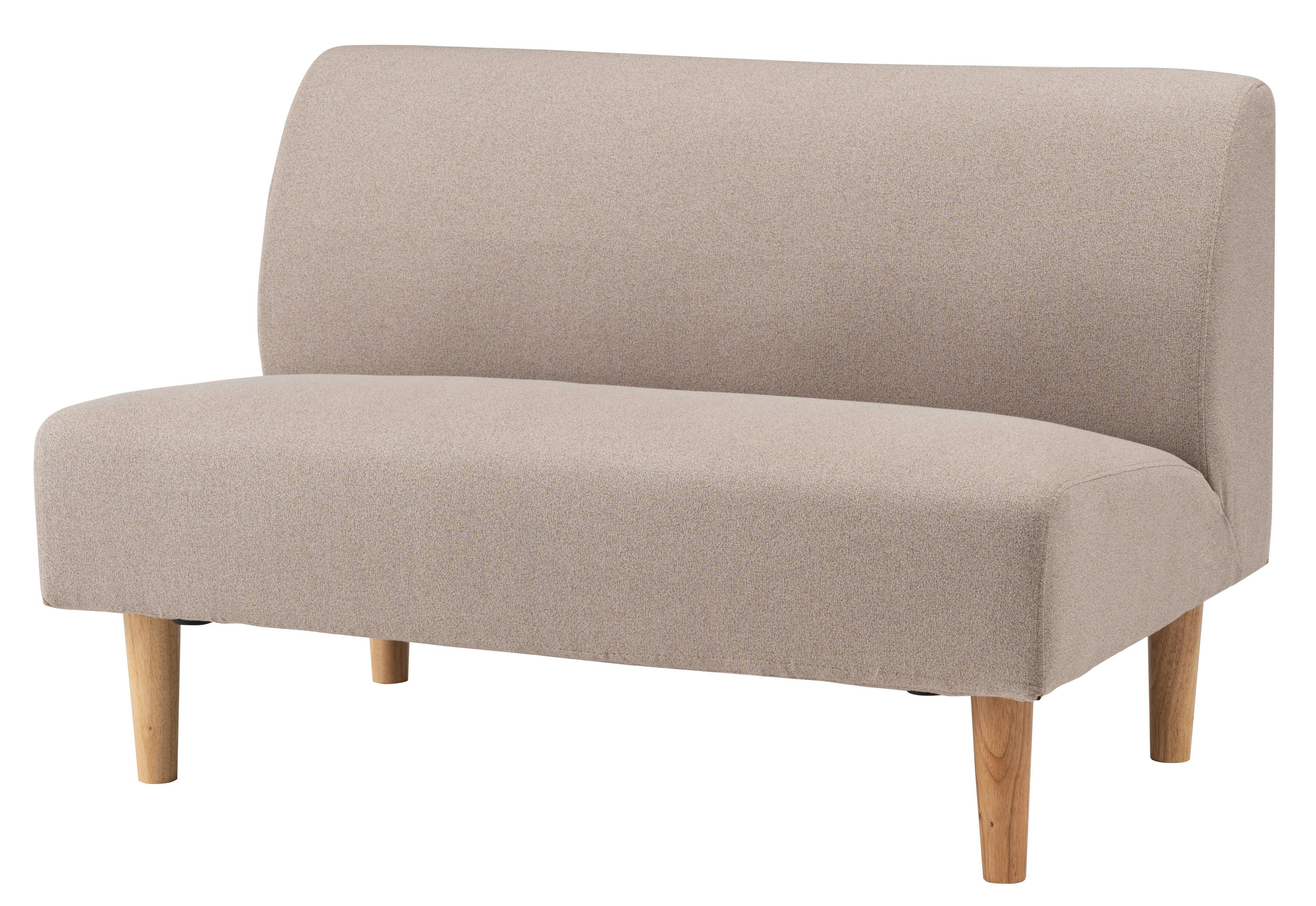 デリカ 2人掛　／色：ベージュ　／　幅110×奥行67×高さ72×座面高40cm　ねじこみ式 【送料込み】