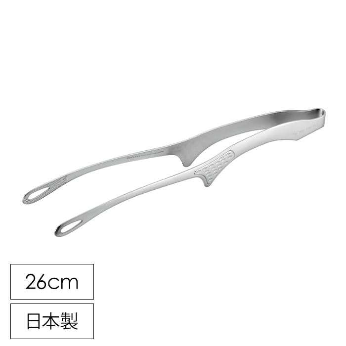 トング ステンレス 日本製 足付 衛生的 ギザ加工 便利トング大 脚付き キッチン用品 卓上 盛り付け