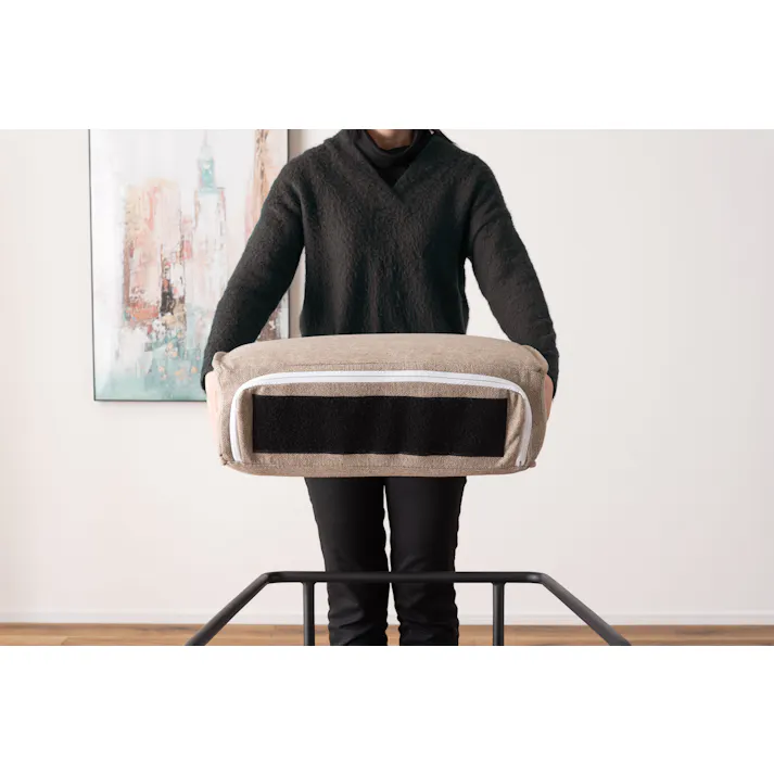ラウンジチェア /色:ベージュ / 幅64×奥行77×高さ80×座面高40cm 完成品 【送料込み】