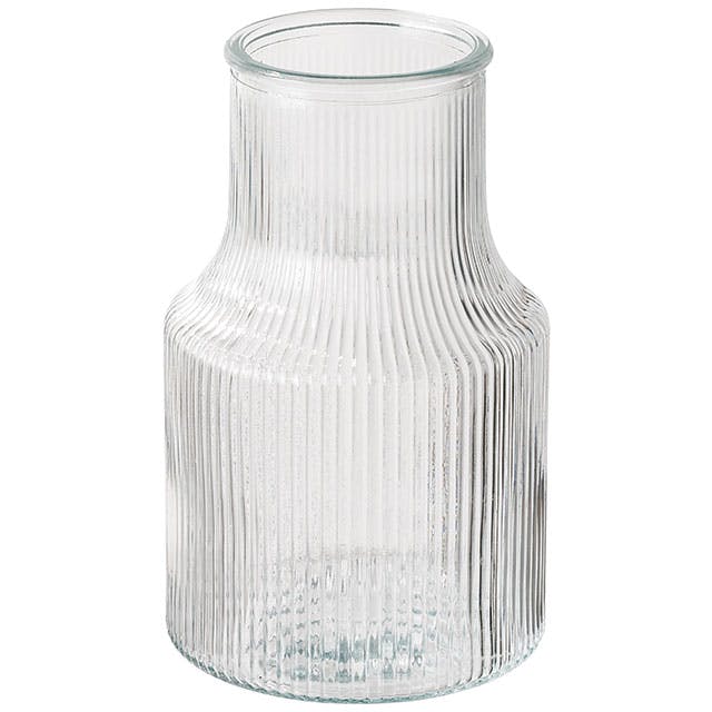 ヘッズ  花瓶 直径125(83)×H200mm クリア 4個 スタンディングガラスフラワーベース HEADS GLS-FB22