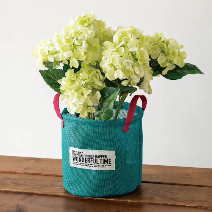 ヘッズ トレイ・カゴ 直径180×H180mm ターコイズブルー 6個 メッシュラウンドバスケットL HEADS MES-RLB6