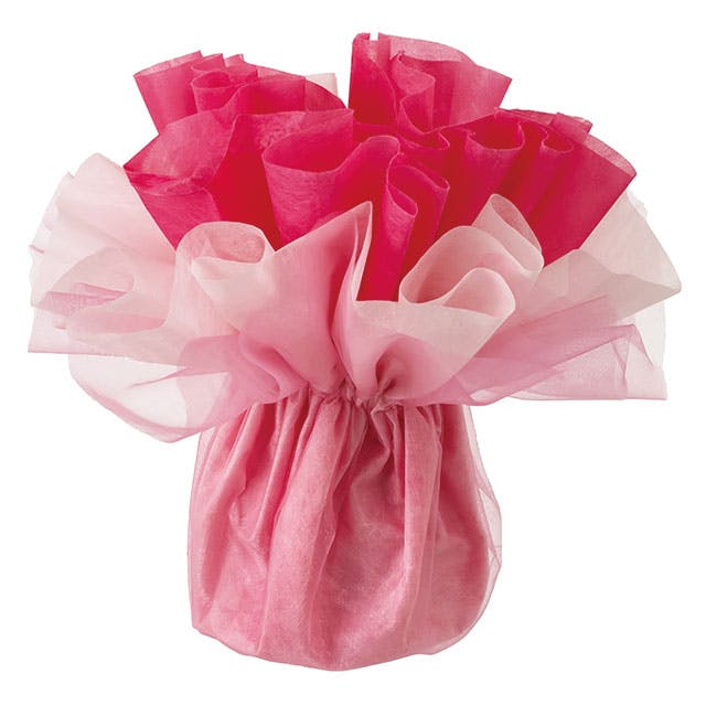 ヘッズ  ラッピング袋 W240×D240×H170mm マゼンタ 10枚 フロットンスタンディングブーケラッピングS HEADS FSD-WS6