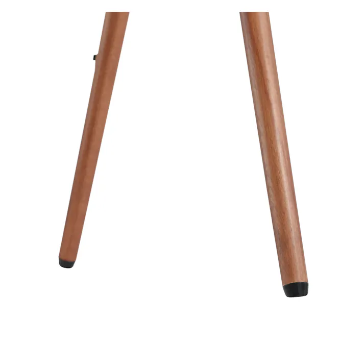 テレビスタンド /色:ブラック / 幅82×奥行53×高さ138cm / テレビスタンド テレビ台 TVスタンド TV台 イーゼルタイプ ハイタイプ おしゃれ 自立式 天然木 組立式 【送料込み】