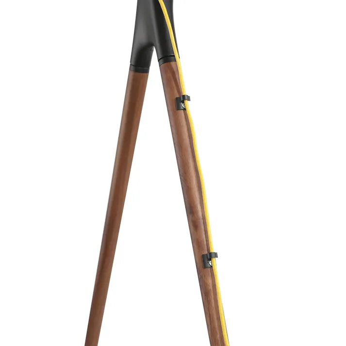 テレビスタンド /色:ブラック / 幅82×奥行53×高さ138cm / テレビスタンド テレビ台 TVスタンド TV台 イーゼルタイプ ハイタイプ おしゃれ 自立式 天然木 組立式 【送料込み】