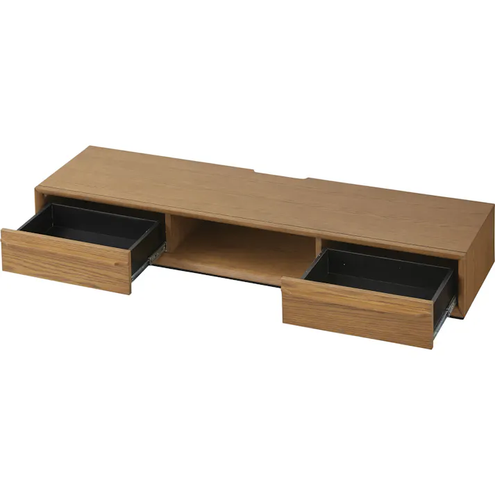 ティモ TVボード150 /色:ブラウン / 幅150×奥行41×高さ33cm / テレビ台 TVスタンド TV台 ロータイプ おしゃれ 天然木 AVボード 組立式 【送料込み】