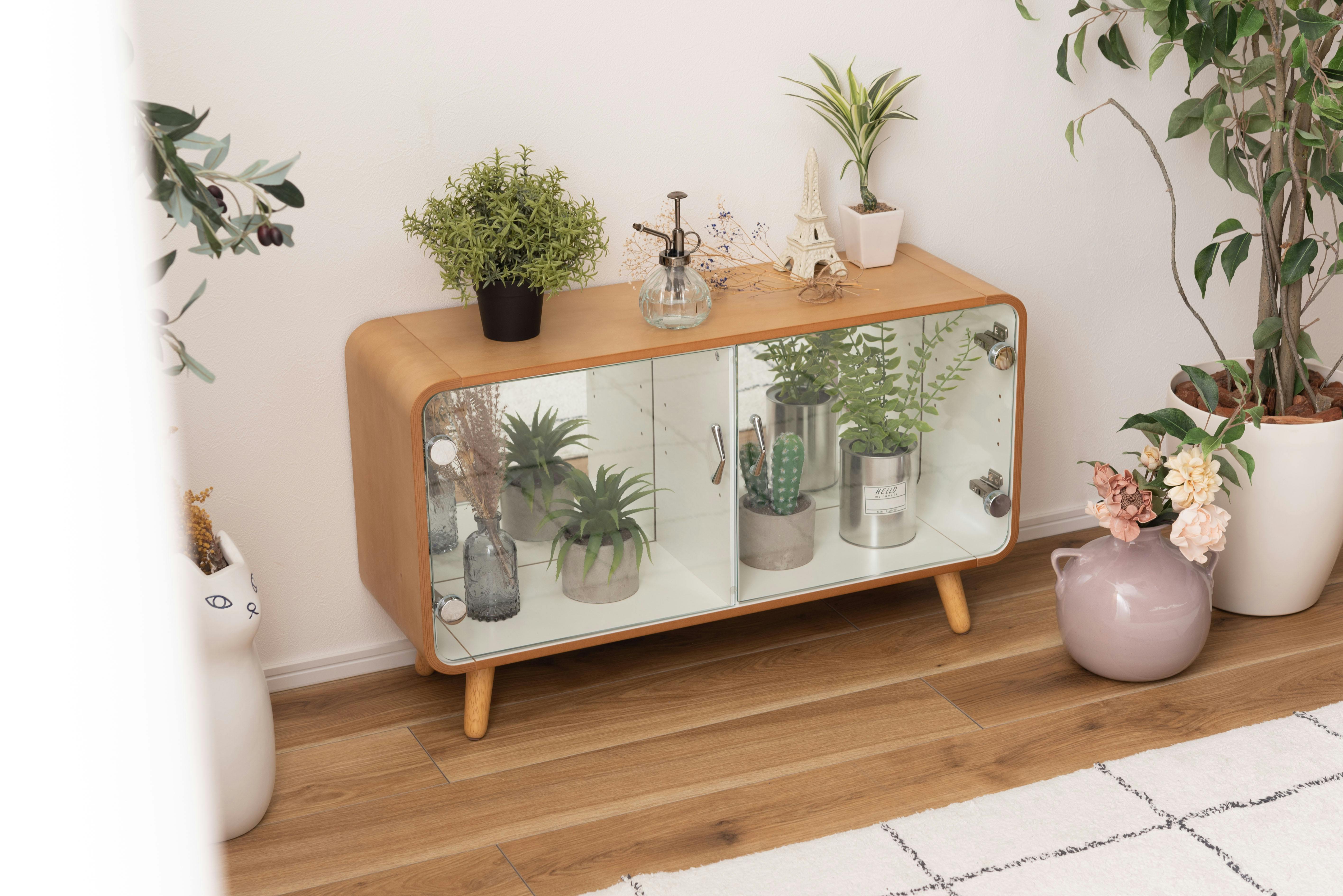 新品 送料込み コレクション シェルフ ロータイプ 棚 1台 幅79.5cm コレクションシェルフ ロータイプ ／色：ナチュラル ／ 幅79.5×奥行25