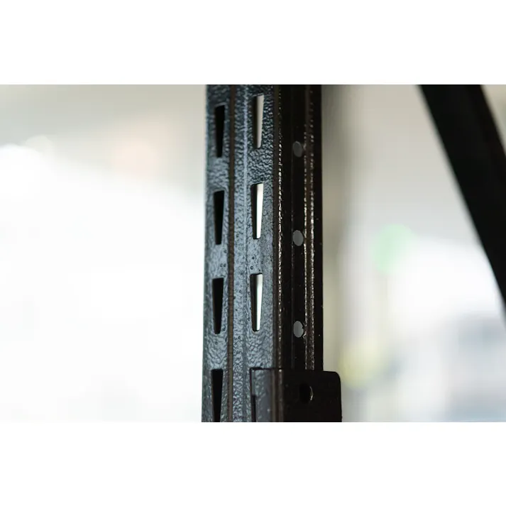 ラルド ボルトレスラック D60 /色:ブラック / 幅129×奥行60×高さ188.5cm / 5D 5段 オープンラック 収納 収納棚 棚 ボルト不要 棚移動 スチール 幅129cm インダストリアル 無骨 工業的 キャスター付き 組立式 【送料込み】