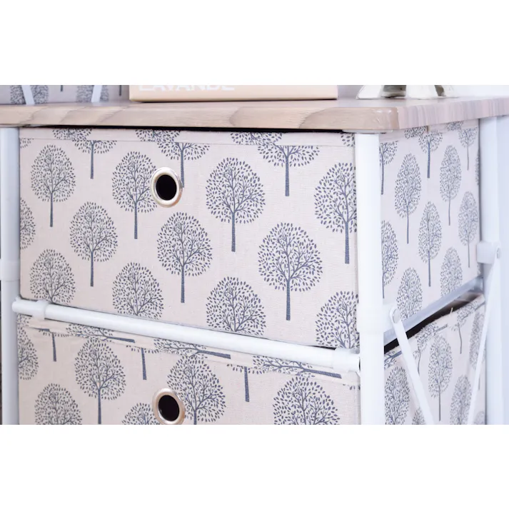 簡単組立チェスト5D /色:ベージュ / 幅40×奥行30×高さ93cm / 組立式 【送料込み】