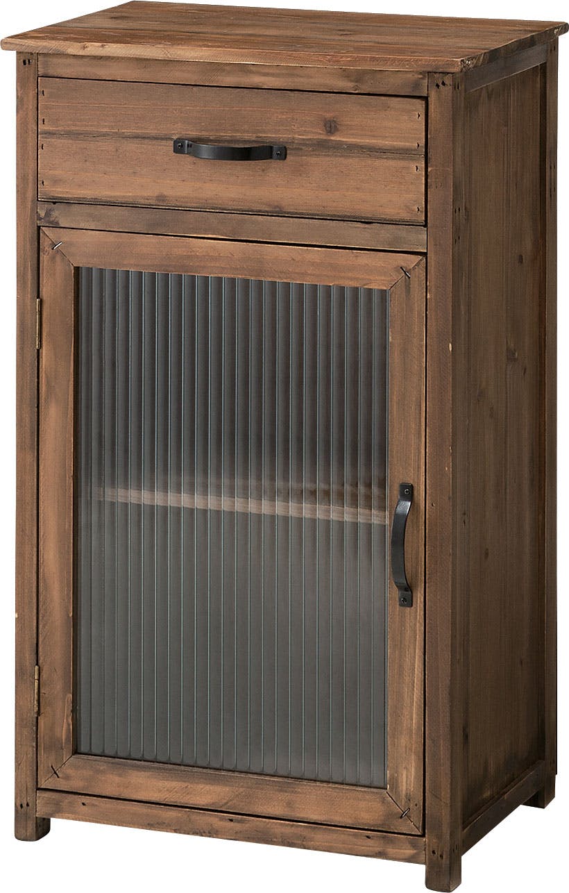 キャビネット　(ブラウン） キャビネット RCC-1524DBR ダークブラウン インテリア 家具 収納 収納